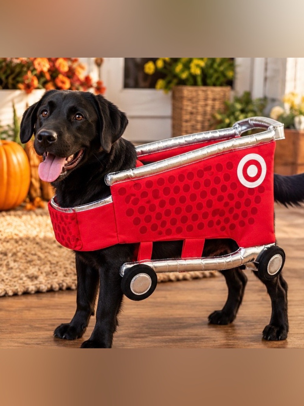 NWT Hyde & Eek Target Shopping Cart Dog Costume Size Medium Halloween